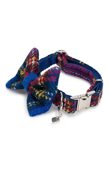 Harris Tweed® Collar & Bowtie
