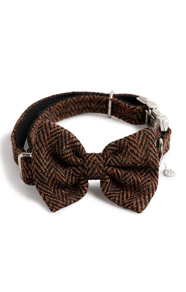 Harris Tweed® Collar & Bowtie