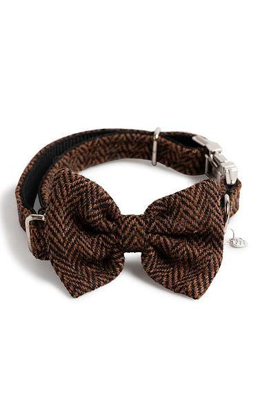 Harris Tweed® Collar & Bowtie