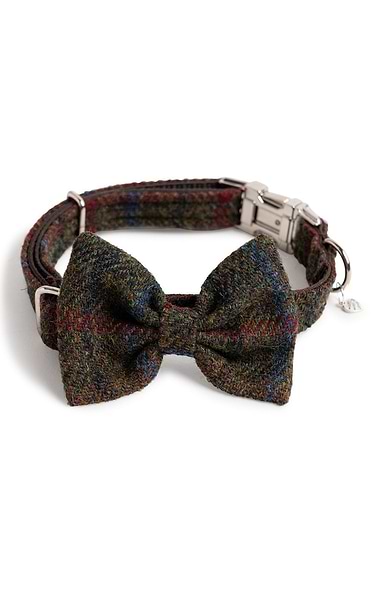 Harris Tweed® Collar & Bowtie