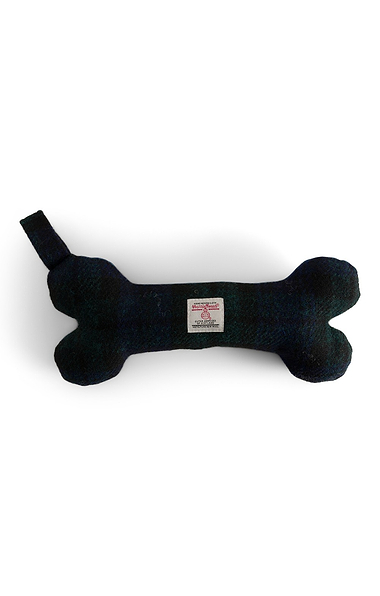 Harris Tweed  Dog Bone Toy