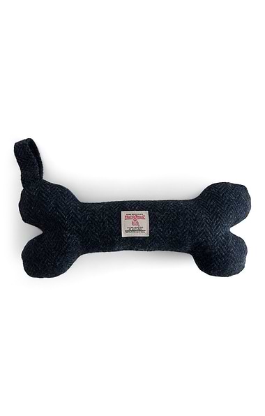 Harris Tweed Dog Bone Toy