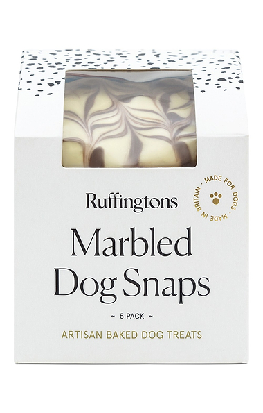 Ruffington’s Dog Marbled Snaps Pack of Four