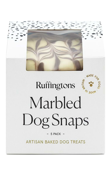 Ruffington’s Dog Marbled Snaps Pack of Four