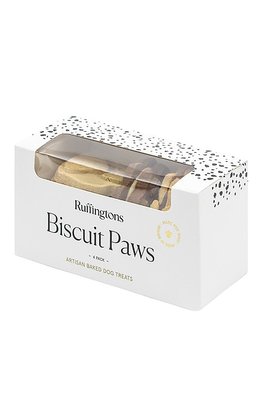 Ruffington’s Dog Pack of Four Biscuit Paws