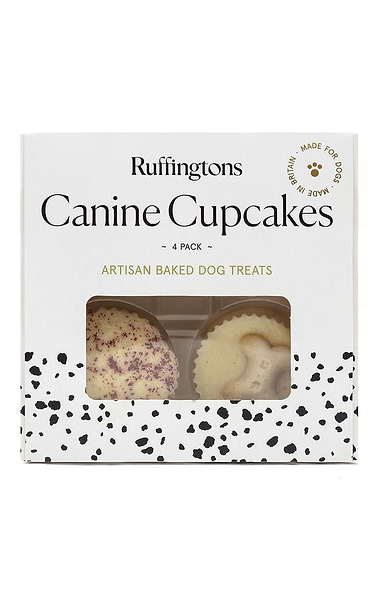 Ruffington’s Dog Pack of Four Canine Cupcakes