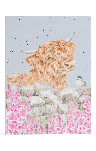 Wrendale Designs Country Animal Motif A6 Notebook
