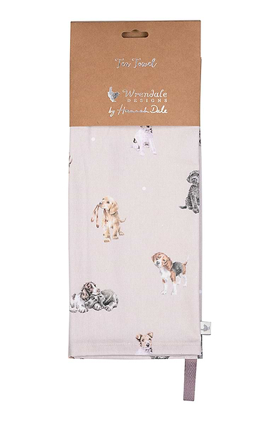Wrendale Designs Animal Illustrated Tea Towel