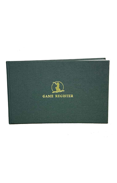 Game Register Book
