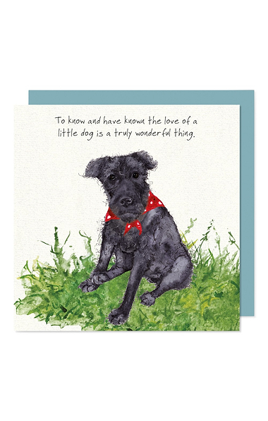 Dogs & Manor Greetings Card