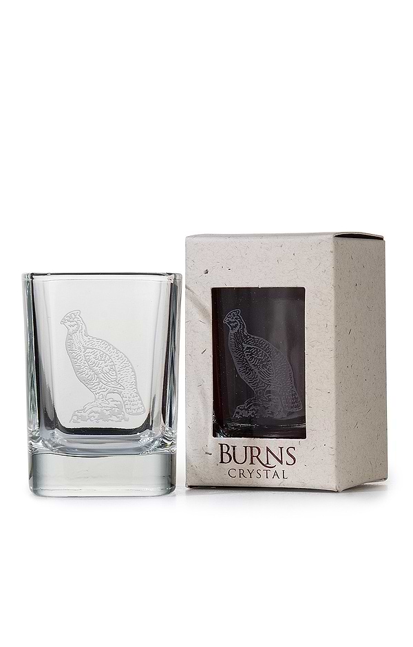 Burns Crystal Single Dram Glass