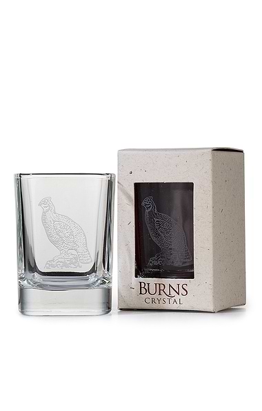 Burns Crystal Single Dram Glass