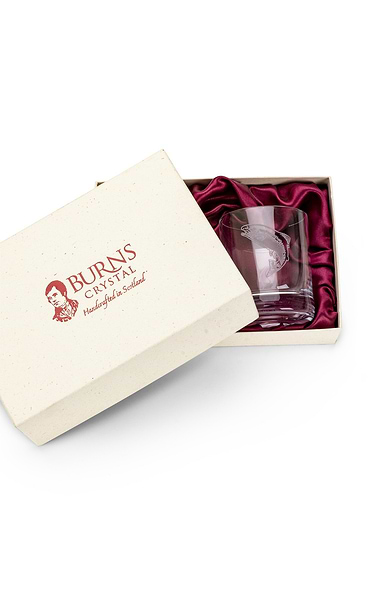Burns Crystal Set of 2 10oz Whisky Glasses
