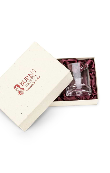 Burns Crystal Set of 2 10oz Whisky Glasses