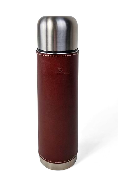 Leather Vacuum Flask