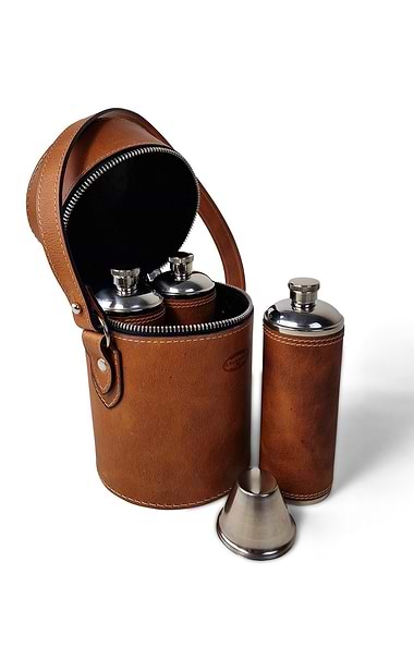 Triple Flask Set