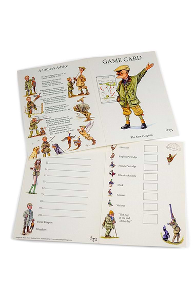 Ten Bryn Parry Shoot Game Cards