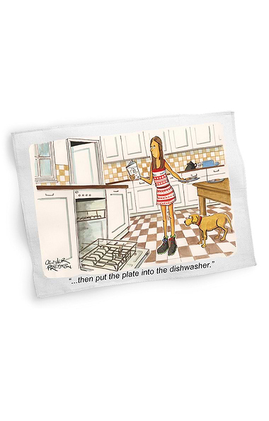 Oliver Preston Tea Towel
