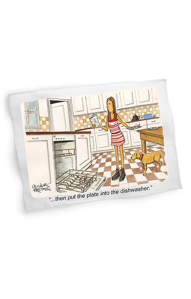 Oliver Preston Tea Towel