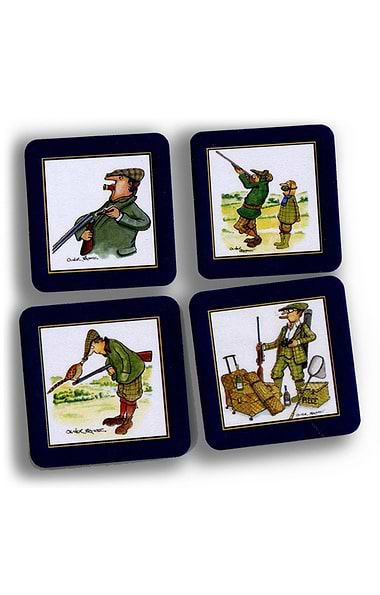 Oliver Preston Set of 4 Coasters