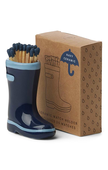 Wellington Ceramic Match Holder