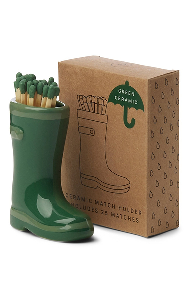Wellington Ceramic Match Holder