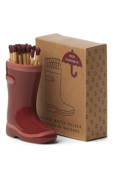 Wellington Ceramic Match Holder