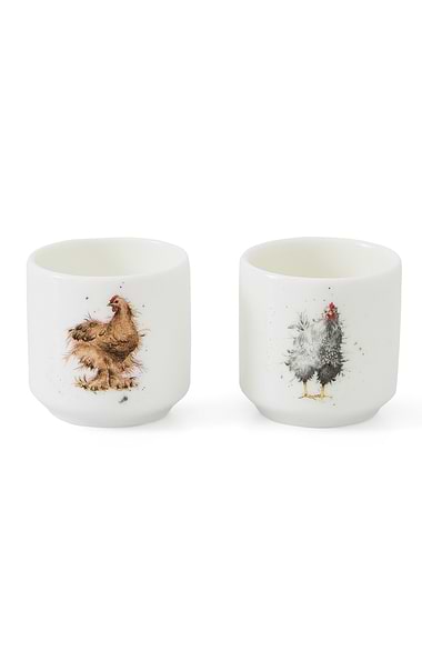 Wrendale Designs 2 Egg Cup Set