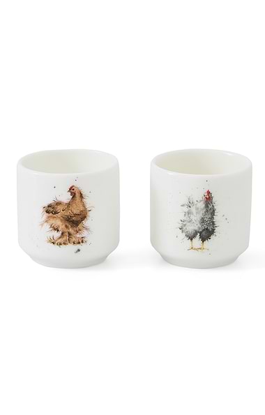 Wrendale Designs 2 Egg Cup Set