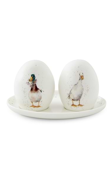 Wrendale Designs Salt and Pepper With Tray Set