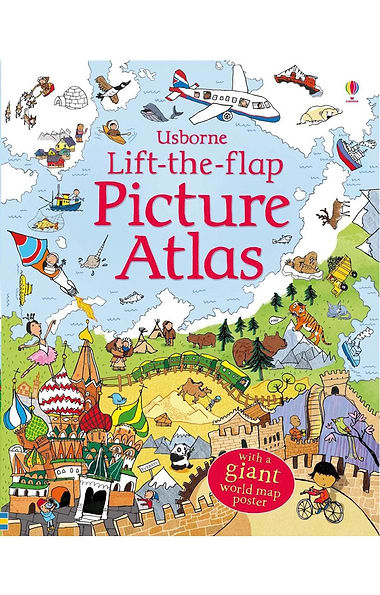 Usborne Lift the Flap Picture Atlas