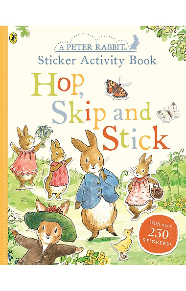 Peter Rabbit Hop Skip And Stick Sticker Activity