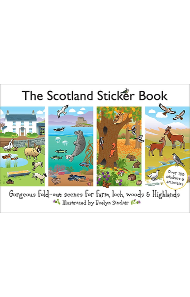 Scotland Sticker Book