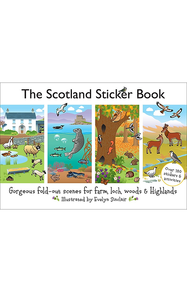 Scotland Sticker Book