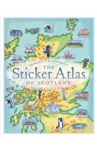 Sticker Atlas Of Scotland