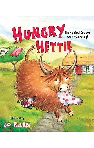 Hungry Hettie The Highland Cow Book
