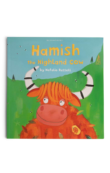 Hamish the Highland Cow book by Natalie Russell