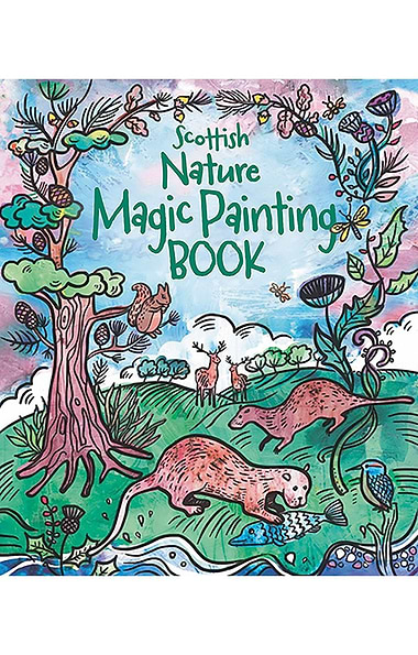 Scottish Nature Magic Painting Book