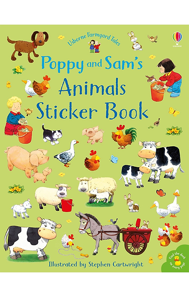 Usborne Poppy & Sam Sticker Book