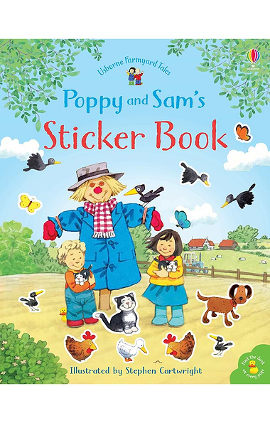 Usborne Poppy & Sam Sticker Book