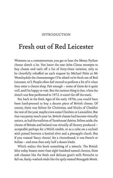 Cheesemongers History Of The British Isle
