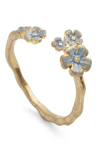 Ladies Forget-Me-Not Ring