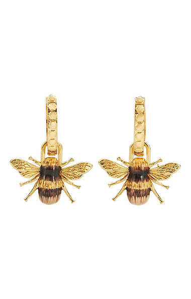 Fable Bee Huggie Earrings
