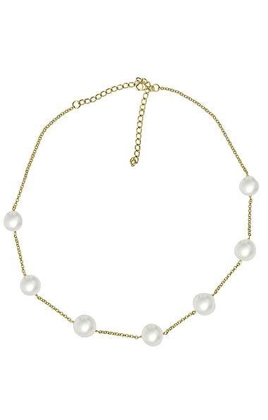 Lido Edison Pearl and Chain Necklace