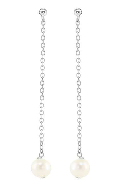 Lido Chain and Ball Long Drop Earrings