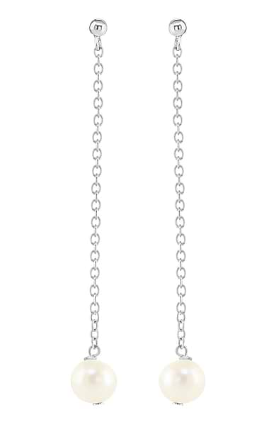 Lido Chain and Ball Long Drop Earrings