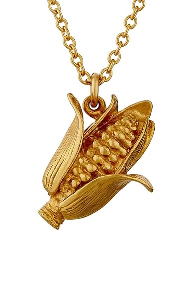 Alex Monroe Corn on the Cob Necklace