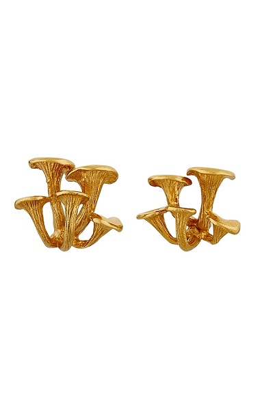 Ladies Alex Monroe Clustered Mushroom Earrings