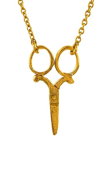 Alex Monroe Little Sewing Scissors Necklace