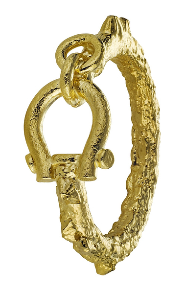 Ladies Alex Monroe Aged Boatyard Link Ring